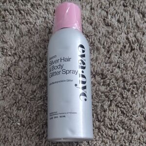 evaNYC Eva NYC Kween Silver Hair & Body Glitter Spray 4.9 Oz. Can Bundle 6/$24